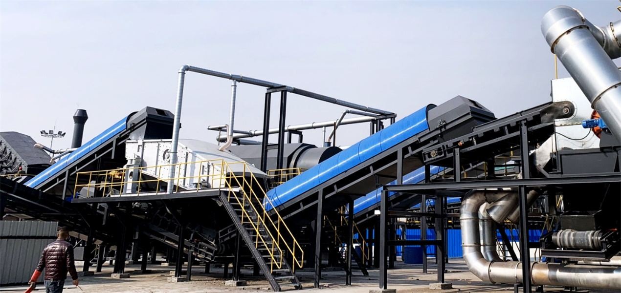 changshuConstruction Waste Treatment Plant 